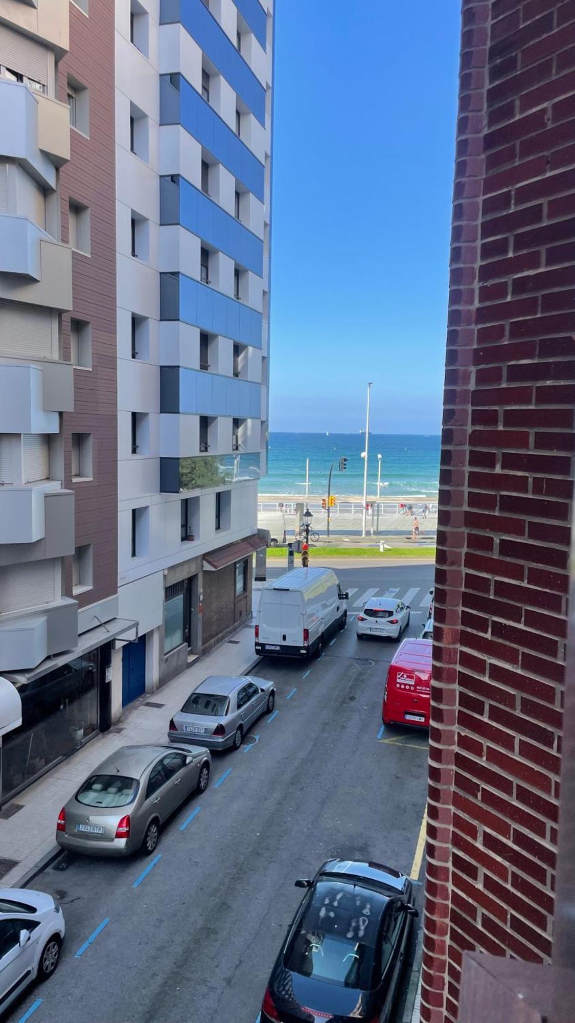 Apartamento Playa De Gijón Exterior foto